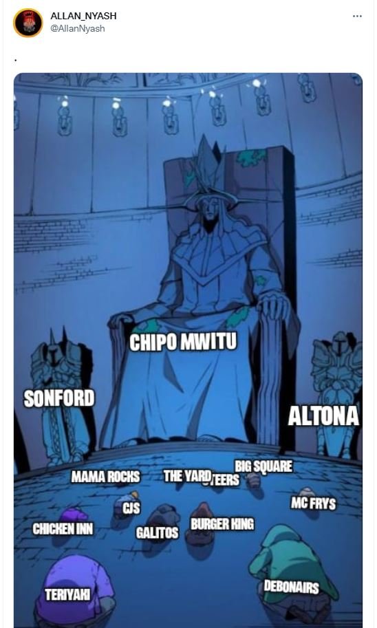 ALLAN_NYASH AllanNyash CHIPO MWITU SONFORD ALTONA BIG SQUARE MAMA ROCXS TEYARDJE