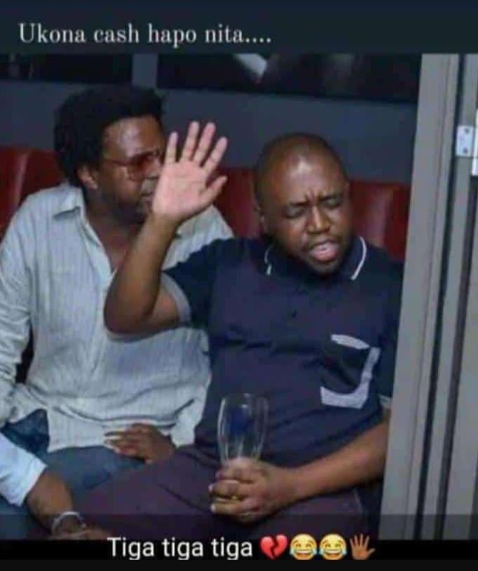 Ukona cash hapo nila . j tiga tiga tiga