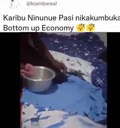 Kiambareal karibu ninunue pasi nikakumbuka bottom up economy