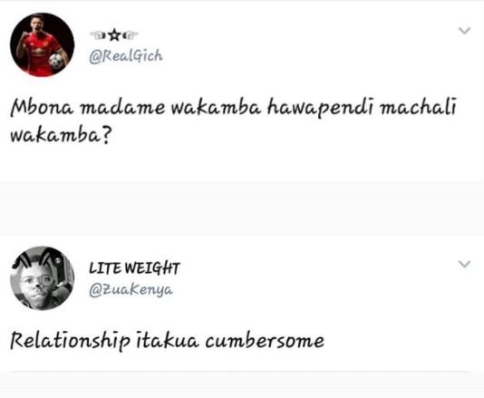 Realgich mbona madame wakamba hawapendi machali wakamba? liteweight zuakenya rel