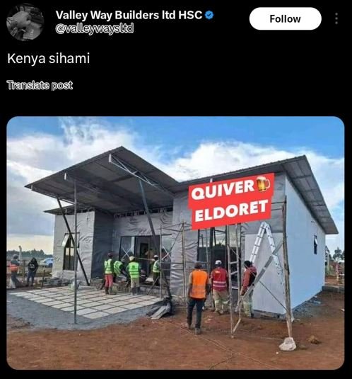 Valley way builders itd hsc valleywaysud follow kenya sihami jtianslate post qui