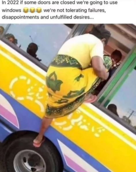 In if some doors are closed we're going to use windows we're not tolerating fail