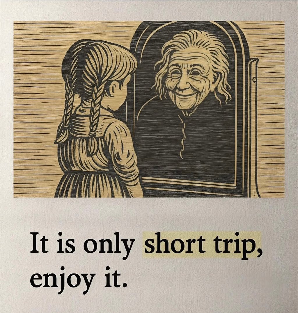 It is only short trips enjoy it.