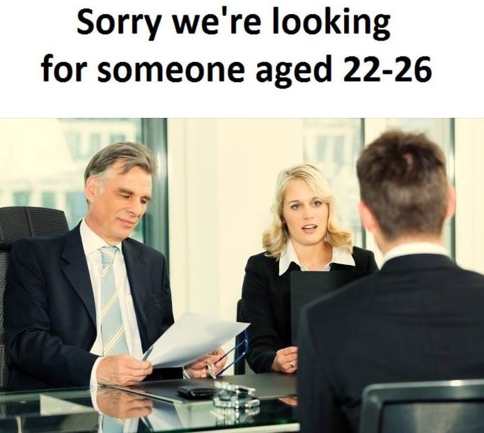 Sorry we're looking for someone aged 2226