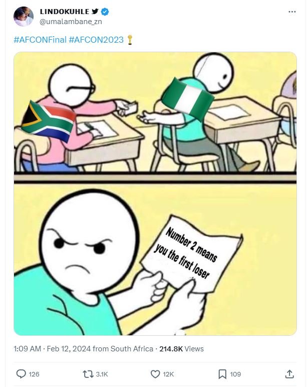 Lindokuhle y umalambane_zn afconfinal afcon2023 1.09 am . feb 12, from south afr