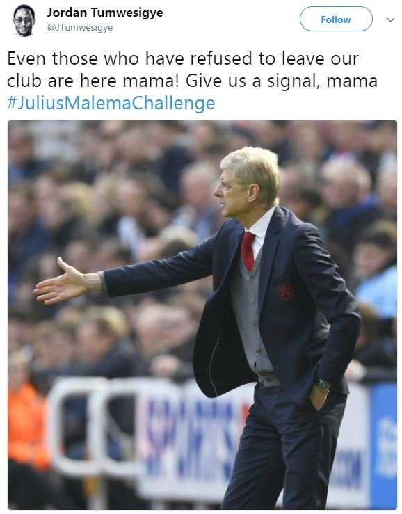 Jordan tumwesigye jtumwesigye follow even those who have refused to leave our cl