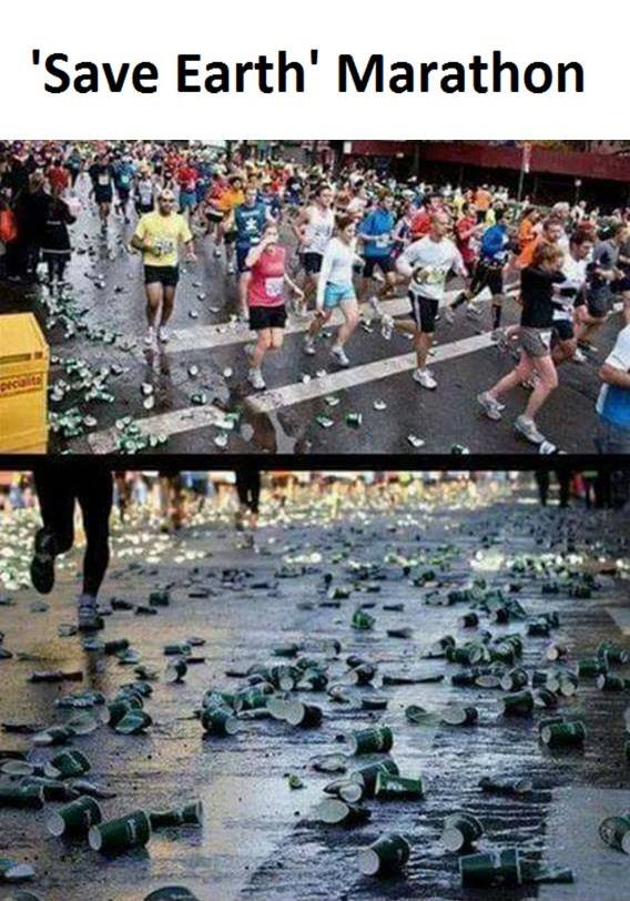 'save earth' marathon