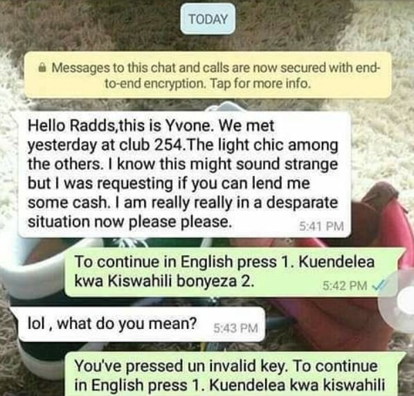 Today messages to this chat and calls are now secured with end toend encryption