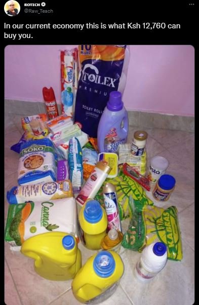 Fo raw_teach in our current economy this is what ksh 12,760 can buy you. itoilex