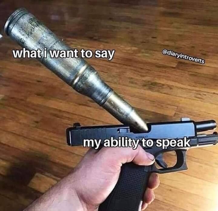 What i want to say my ability to speak diaryintroverts