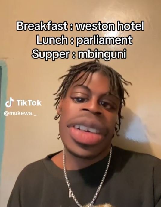 Breakfast estonhotel lunch g 'parlanent supper 8 mbinguni tik tok mukewa