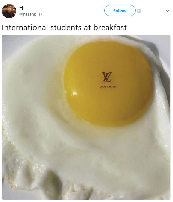 Follow hasanp_17 international students at breakfast y loutoy