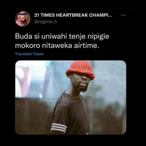 21 times heartbreak champi regime_h buda si uniwahi tenje nipigie mokoro nitawek