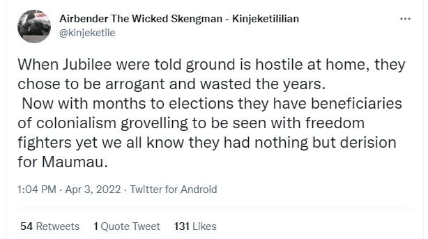 Airbender the wicked skengman kinjeketililian kinjeketile when jubilee were told