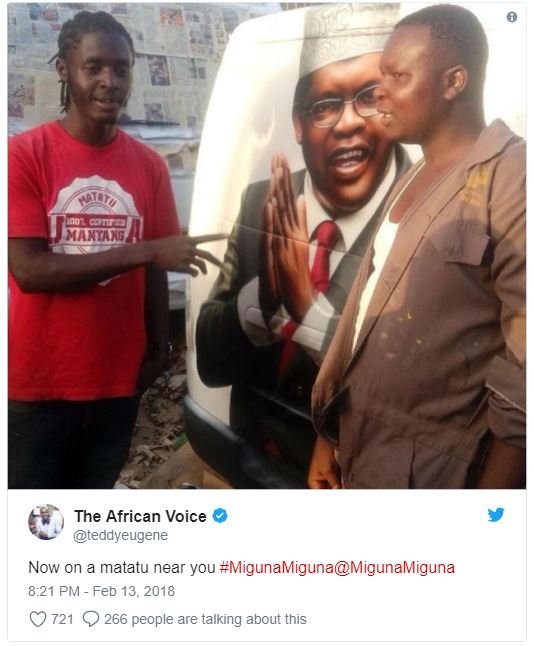 The african voice teddyeugene now on a matatu near you migunamigunamigunamiguna