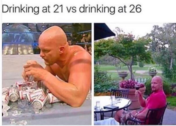 Drinking at 21 vs drinking at 26