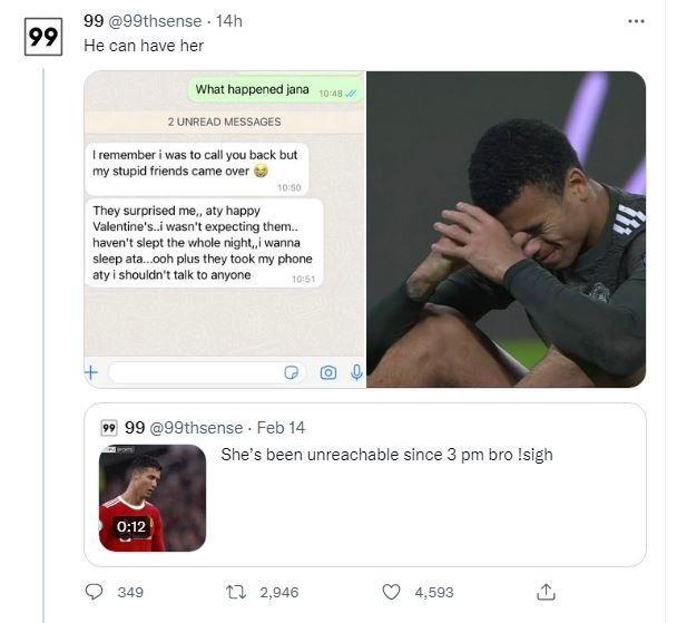 99 99thsense 14h He can have her What happened jana Iosa UNREAD MESSAGES 1rememb