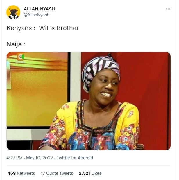 Allan_nyash allannyash kenyans will's brother naija 4.27 pm may 10, twitter for