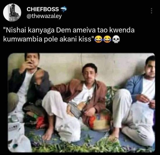 Chiefboss thewazaley nishai kanyaga dem ameiva tao kwenda kumwambia pole akani k
