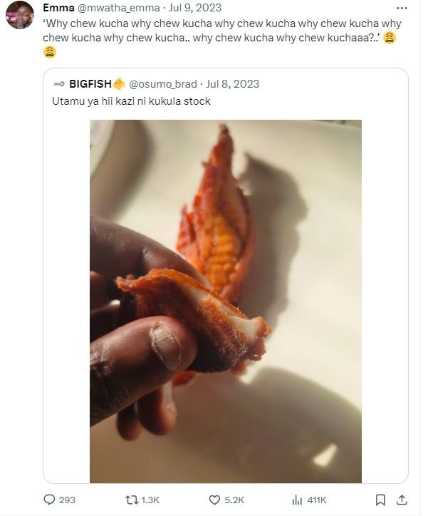 Emma mwatha_emma jul 9, 'why chew kucha why chew kucha why chew kucha why chew k