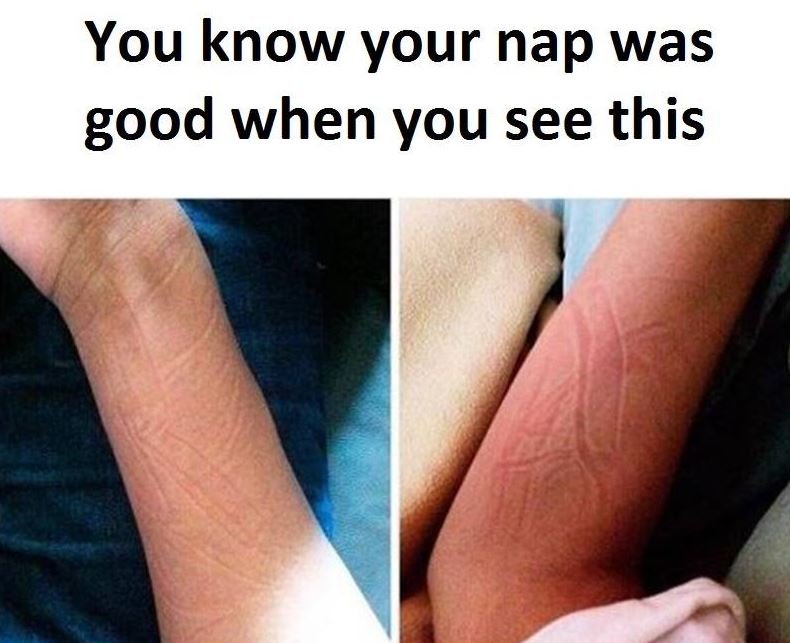 You know your nap was good when you see this