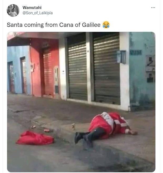 Wamutahi son_of_laikipia santa coming from cana of galilee