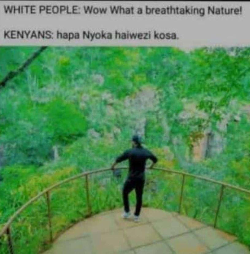 White people wow what 0 breathtaking naturel kenyans hapa nyoka haiwezi kosa