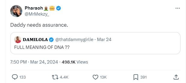 Pharaoh mrmekzy _ daddy needs assurance. damilola thatdammygirlie mar 24 full me