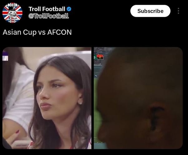 Occe troll football trollfoodball subscribe asian cup vs afcon
