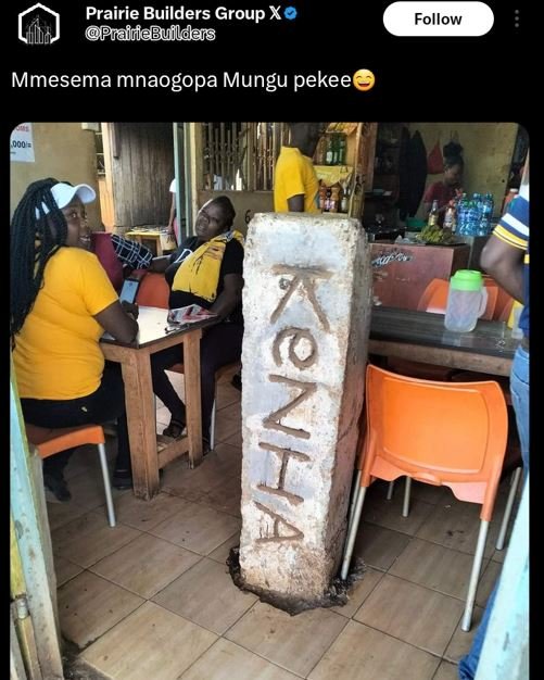 Prairie builders group x prairiebuilders follow mmesema mnaogopa mungu pekee 9