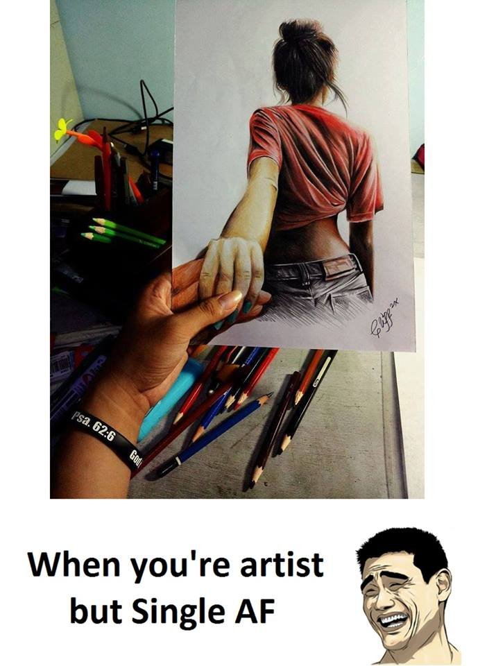 Psa .62.6 when you're artist but single af
