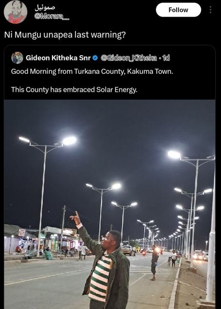 Jse moraia _ follow ni mungu unapea last warning? gideon kitheka snr gideon kiih