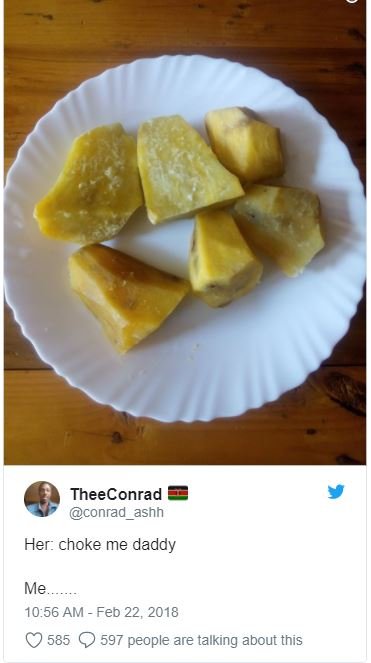 Theeconrad conrad_ashh her choke me daddy me 10.56 am feb 22, 585 597 people are