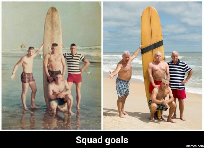Squad goals meme