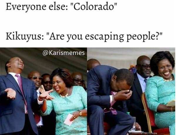 Everyone else colorado kikuyus 'are you escaping people? karismemes