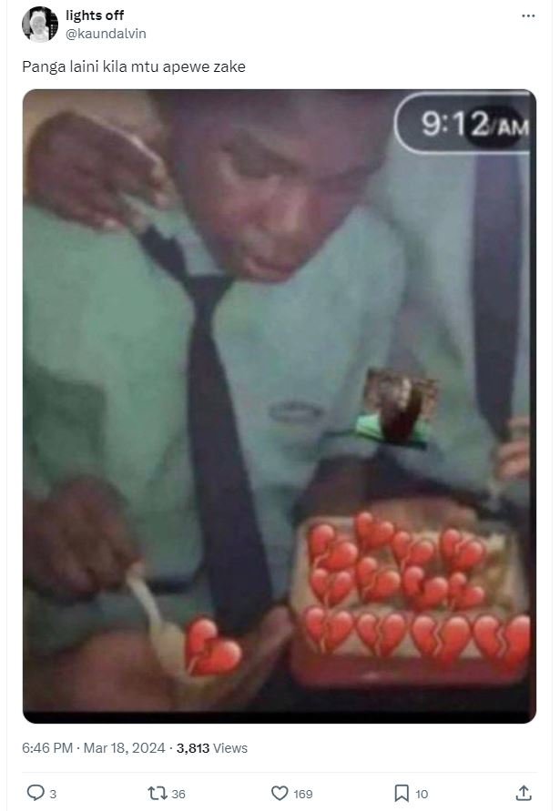 Lights off kaundalvin panga laini kila mtu apewe zake 912 am 6.46 pm mar 18, 3,8