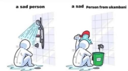 Sad person sad person from ukambani