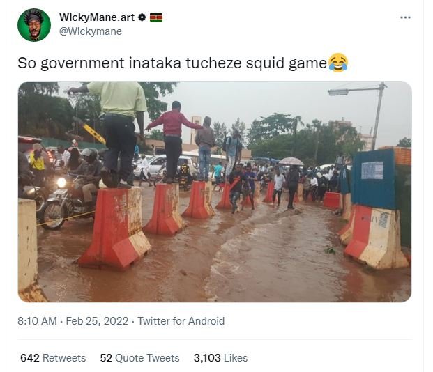 Wickymane. art 0 wickymane so government inataka tucheze squid game 8.10 am feb