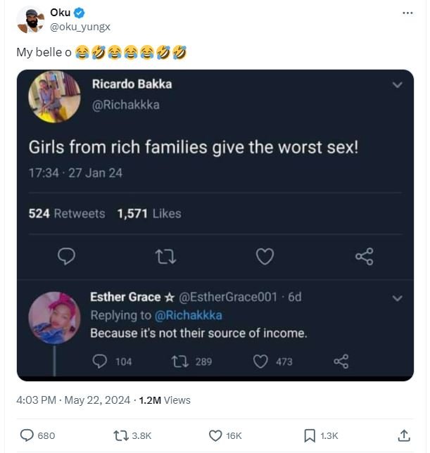 Oku oku_yungx my belle 0 ricardo bakka richakkka girls from rich families give t