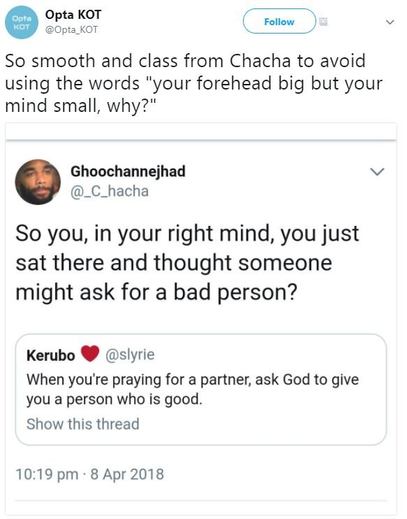 Er kot opta kot opta_kot follow so smooth and class from chacha to avoid using t