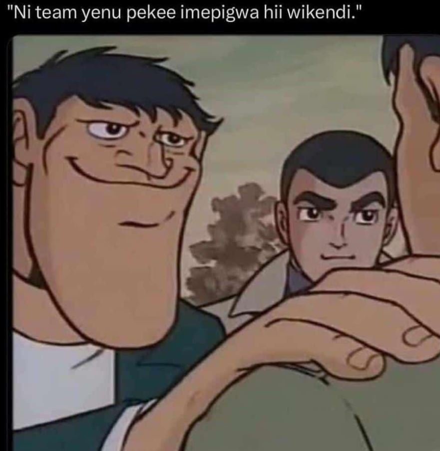 Ni team yenu pekee imepigwa hii wikendi