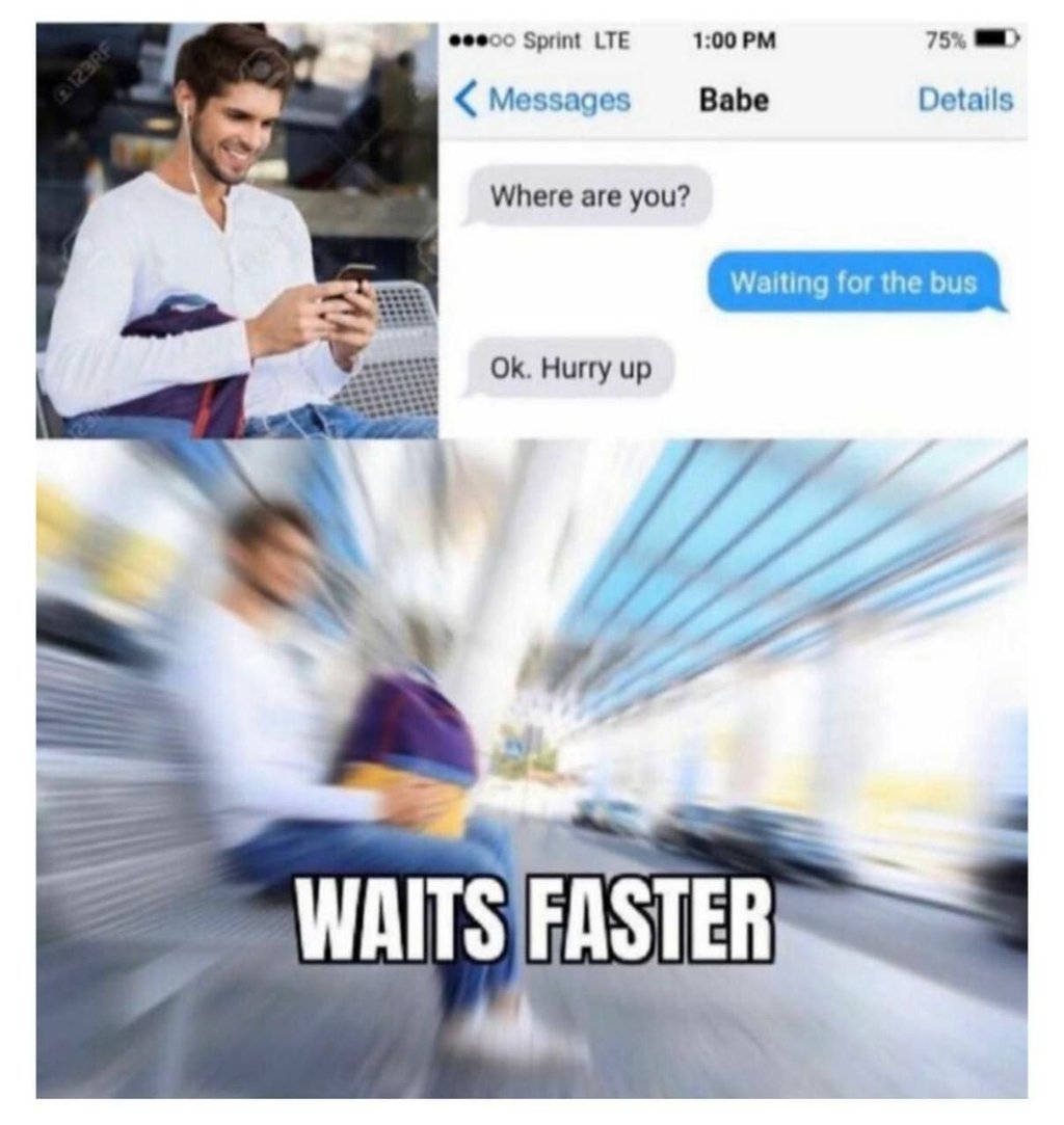 Spoint lte 1.00 pm 758 messages babe details where are you? walting for the bus