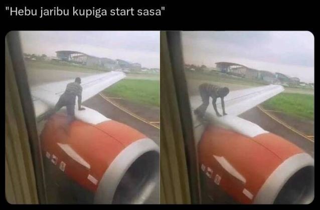 'hebu jaribu kupiga start sasa