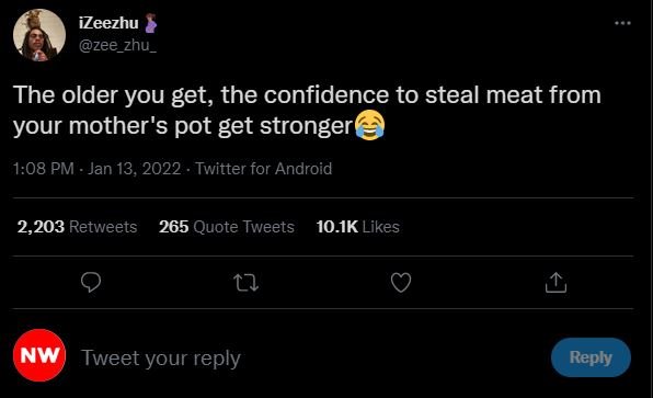 iZeezhu zee_zhu _ The older you get, the confidence to steal meat from your moth