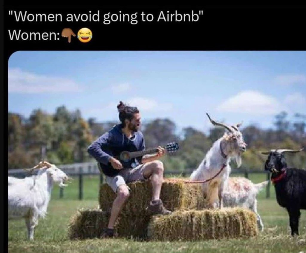 Women avoid going to airbnb women