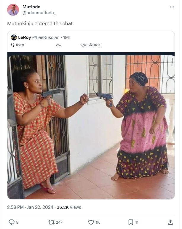 Mutinda brianmutinda muthokinju entered the chat leroy leerussian 19h quiver qui