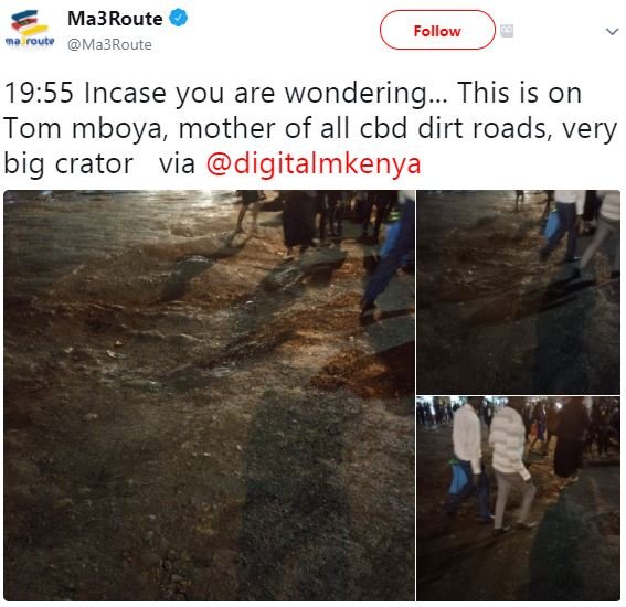 Ma3route oule ma3route follow 19.55 incase you are wondering this is on tom mboy