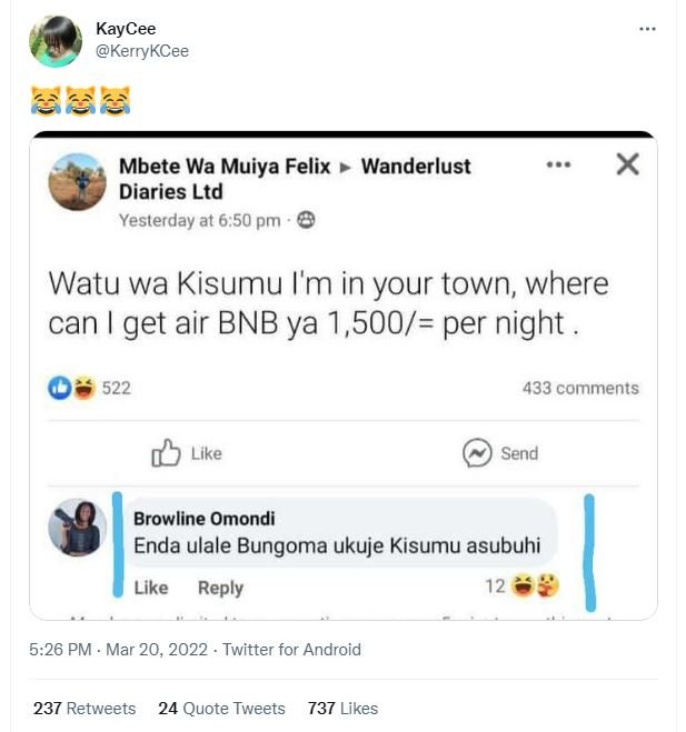 Kaycee kerrykcee 382 mbete wa muiya felix wanderlust diaries ltd yesterday at 6.