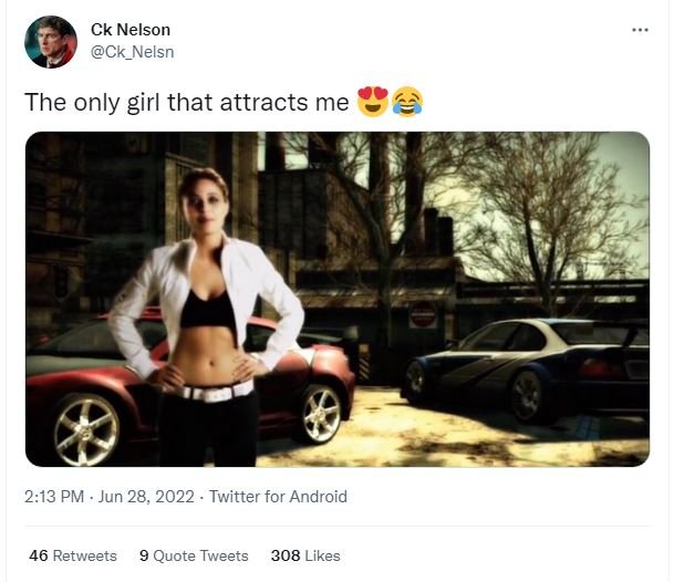 Ck nelson ck_nelsn the only girl that attracts me 213 pm jun 28, twitter for and