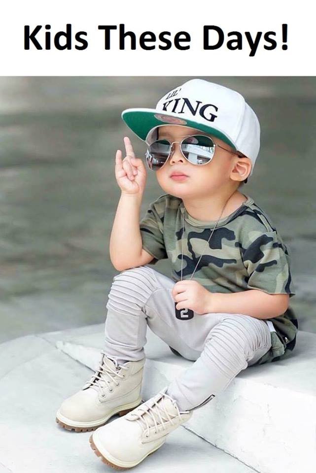 Kids these days! king